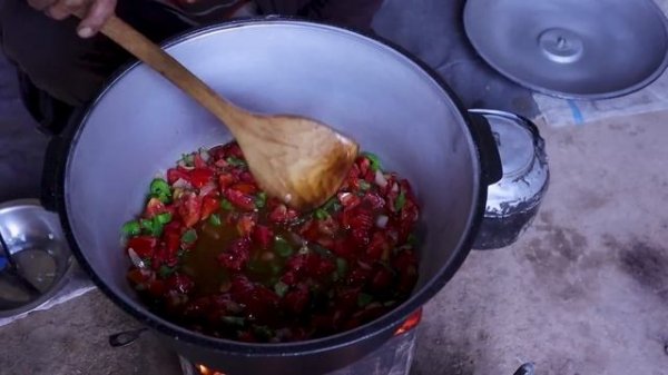 Sizzling Village Chicken | Afghanistan Village Life with Old Lovers