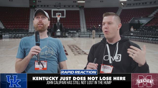 Kentucky beats Mississippi State on Reed Sheppard buzzer beater | Rapid Reaction смотреть онлайн