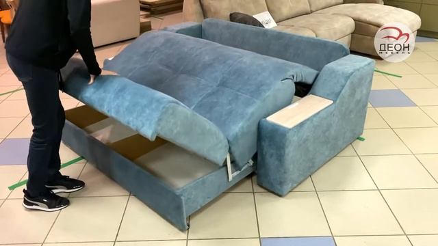 Диван «Бостон» аккордеон на деревянном каркасе. смотреть онлайн