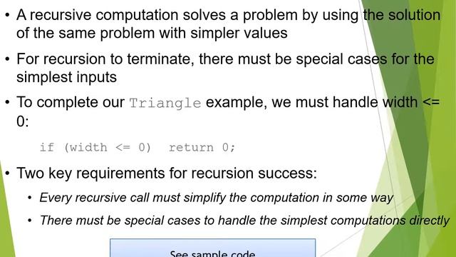 Big Java, Chapter 13: Recursion смотреть онлайн