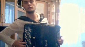 красивая игра на баяне)))))000