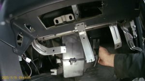 Шеви нива.  замена радиатора печки без снятия панели