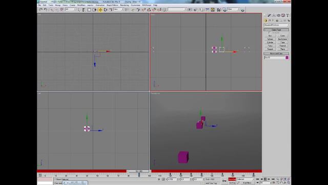 Текст из кубиков ( урок по 3D Max) смотреть онлайн