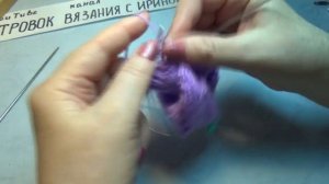 Ажурные носочки спицами_подробный мастер класс #693