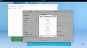 How to change the Keyboard layout in Fedora Workstation