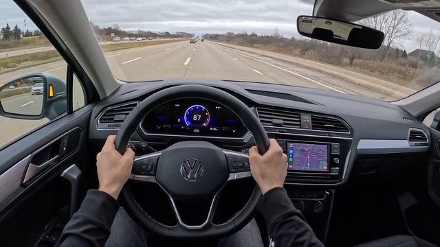 2024 Volkswagen Tiguan S (FWD) - POV Driving Impressions смотреть онлайн