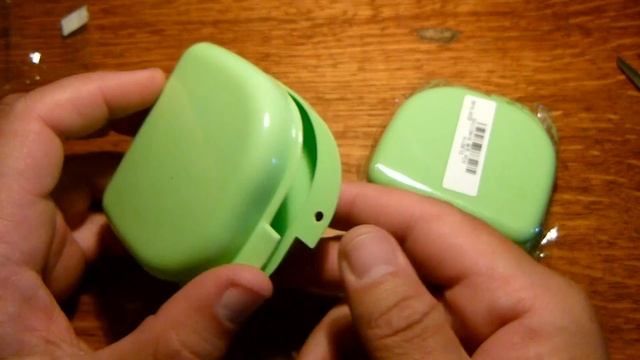 Посылка с AliExpress: Контейнер для капы или зубного протеза смотреть онлайн