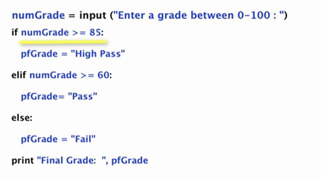 Python Programming if-elif смотреть онлайн