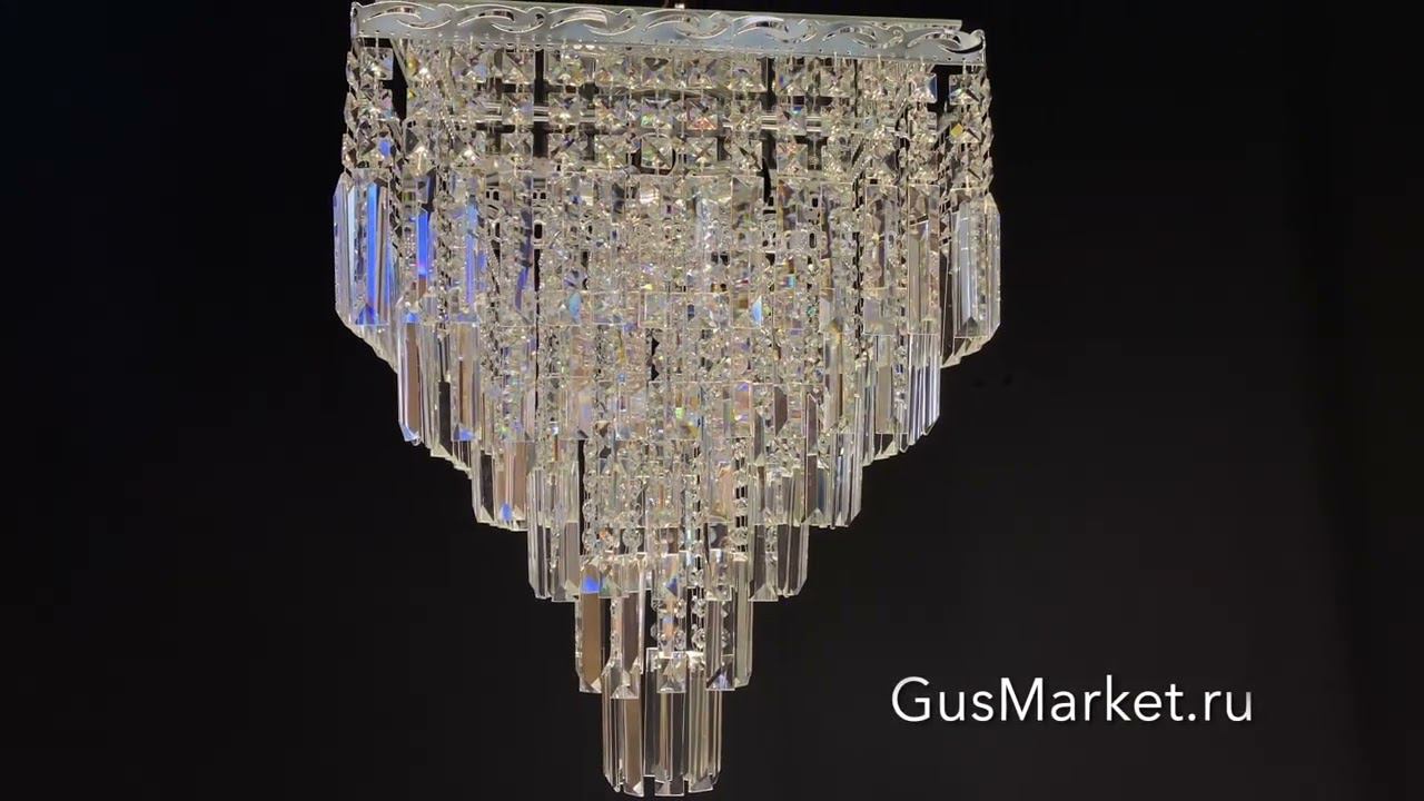 Хрустальная люстра "Сияние" В1 смотреть онлайн