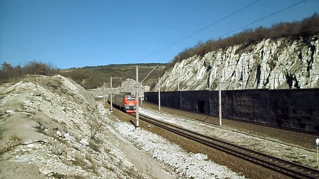 ЭП20-066 с поездом № 29 Москва-Новороссийск смотреть онлайн