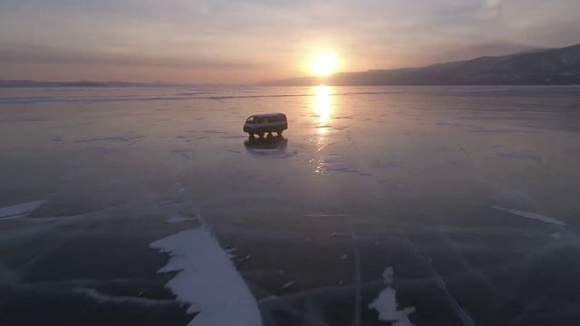 Дрифт на льду Байкал смотреть онлайн