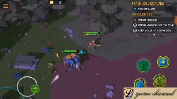 zombie blast crew android gameplay walkthrough level 5 - 6 | l game channel | android & ios game