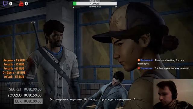 The Walking Dead: A New Frontier Episode 4 - Вечерний стрим смотреть онлайн