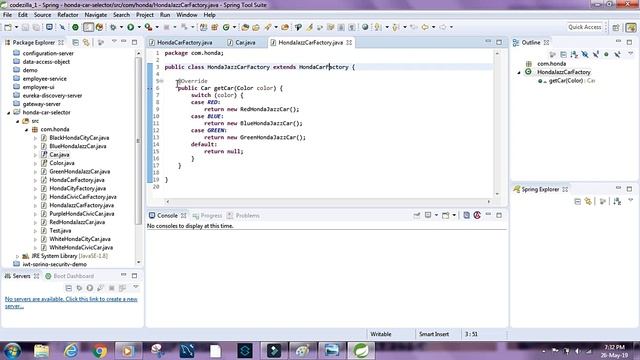 Abstract factory design pattern in java | creational patterns смотреть онлайн