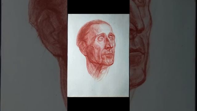 Копия рисунка #искусство #рисунок#drawing #sketch #портрет #painting#графика #картина #рисование смотреть онлайн