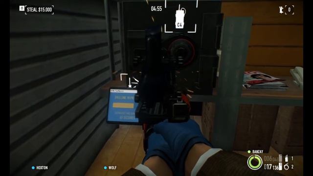 Payday 2: Four Stores Stealth (По стелсу) смотреть онлайн