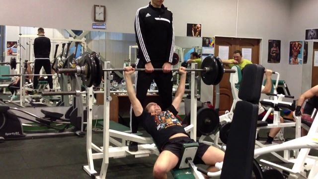 06 02 15 Жим в наклоне 127 5 кг на 1 Решетов Краснознаменск смотреть онлайн