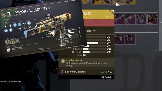 GOD ROLL Titan Exotic at Xur!!? (if you're a bad person) смотреть онлайн