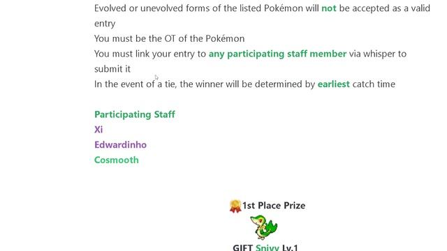 Snivy Catching Event (PokeMMO Official Event) смотреть онлайн