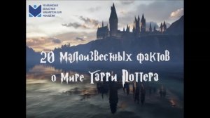 20 малоизвестных фактов о мире Гарри Поттера