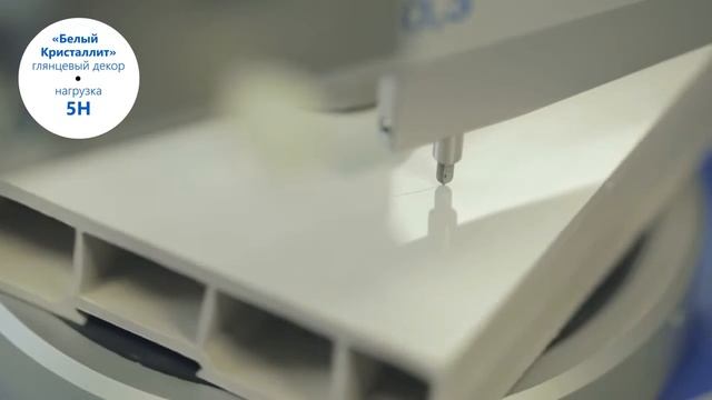 Испытание подоконников Crystallit