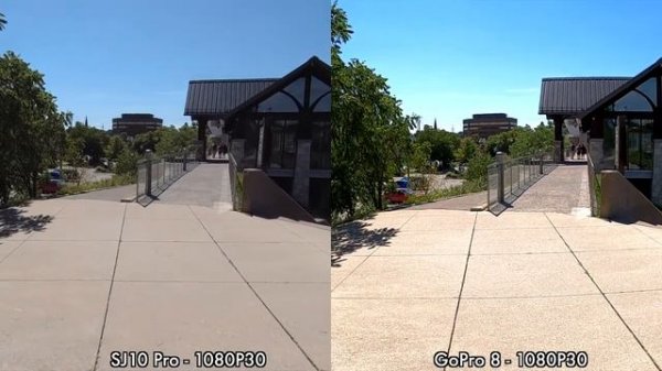 SJCAM SJ10 Pro VS GoPro Hero 8 Black Action Camera Comparison
