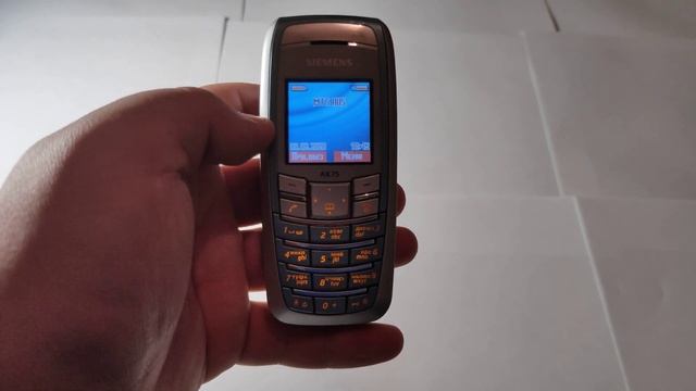 Siemens AX75. Хороший рабочий из 2004 смотреть онлайн