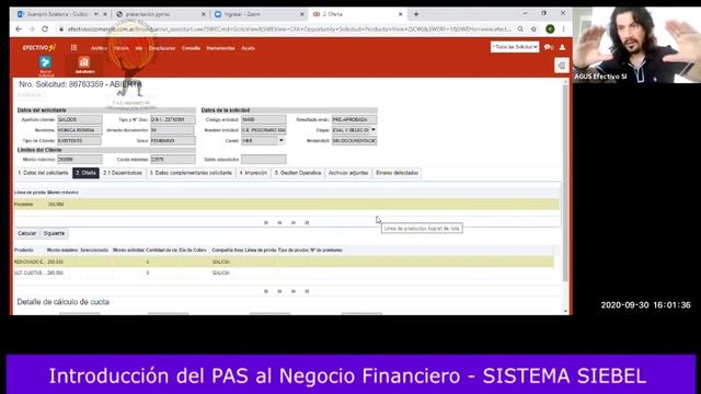 Capacitación uso del sistema SIEBEL Efectivo SI! смотреть онлайн