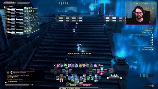 Final Fantasy XIV - Crystal Tower Part 2 - Syrcus Tower - New game+ смотреть онлайн