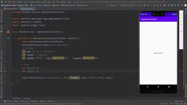 5. Kotlin Char Veri Tipleri смотреть онлайн