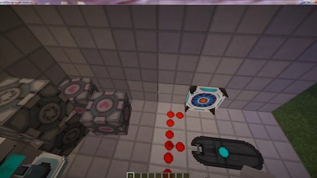 Обзор модов на майнкрафт 1.5.2 PortalGun смотреть онлайн