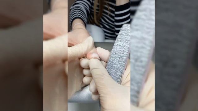 стемпинг,укрепление торцов и донаращивание. смотреть онлайн