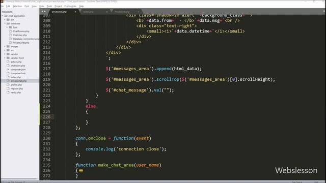 Realtime One to One Chat App using Ratchet WebSockets with PHP Mysql - Push Chat Notification - 7 смотреть онлайн