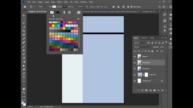 How to Make CV/Resume in Adobe Photoshop|Short tutorial смотреть онлайн