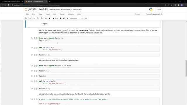 Python - Modules смотреть онлайн