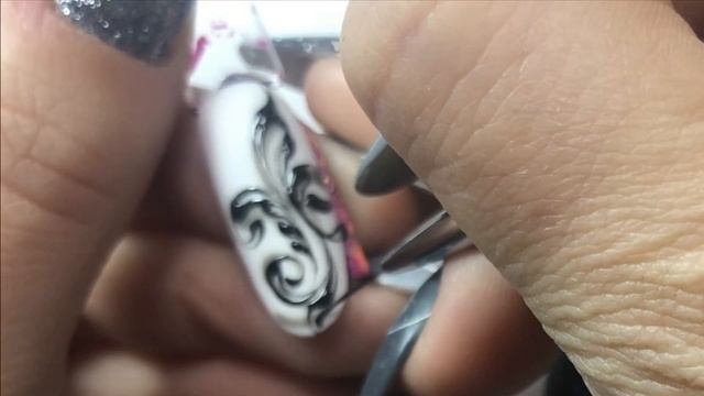 Nail Art?ARABESQUES? Alexiap.Nailartist
