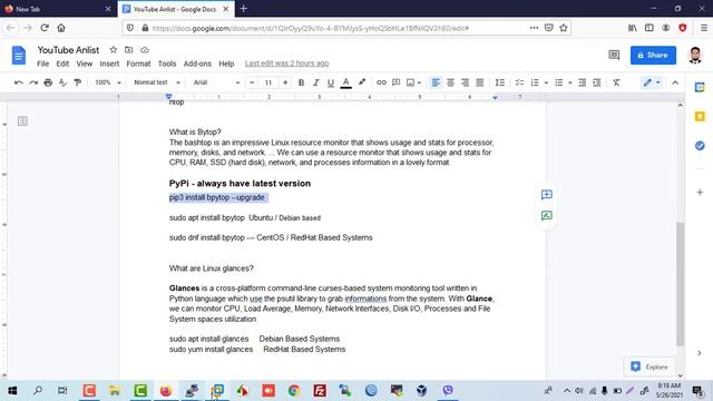 linux terminal system monitors command смотреть онлайн