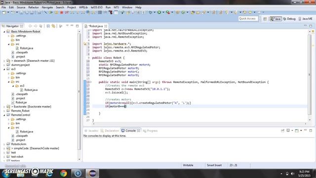 LeJOS Java Programming - LEGO Mindstorm EV3 (Part One) смотреть онлайн