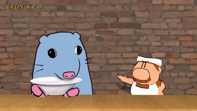 Он, наверное, даже не чувствует вкуса крысиного яда | Кирпич и Густаво (SFM) (на русском)