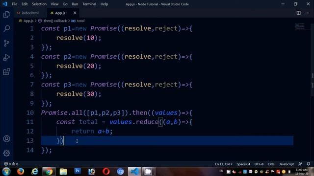 JavaScript ES6 Promise.all() in Tamil | Promise Static Method all() in Tamil смотреть онлайн