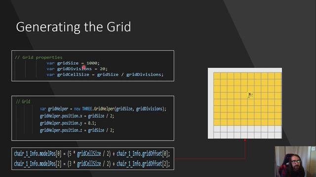 Procedural Generation using Web Based Graphics APIs Presentation (Three.js Room Generation) смотреть онлайн