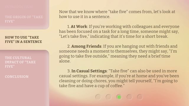 Mastering Everyday English: Understanding "Take Five" смотреть онлайн