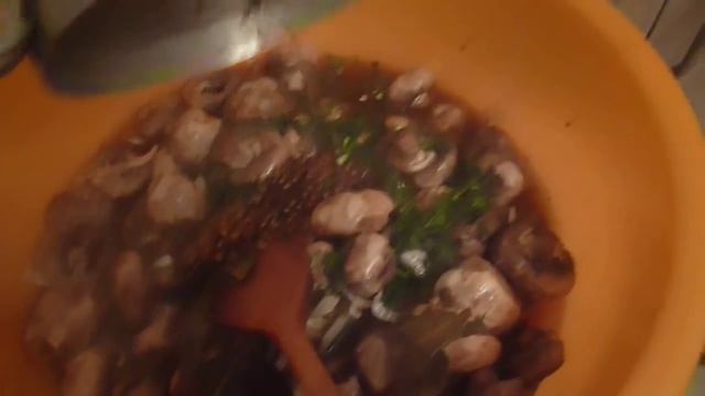 Грибы маринованные Как приготовить Шампиньоны по Корейски 05 11 2014 смотреть онлайн