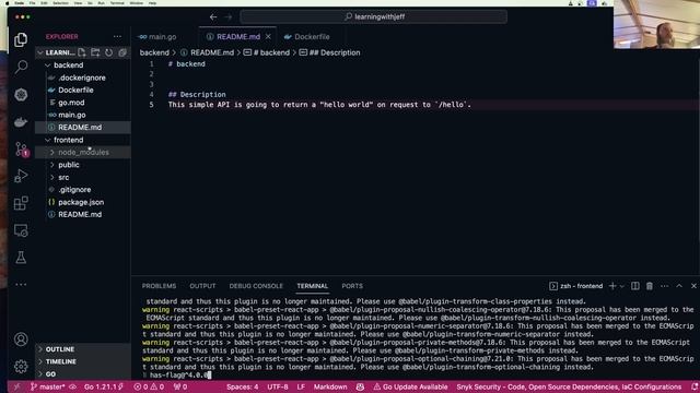 LWJ PT3: Building a Simple API in Golang and Utilize it in React смотреть онлайн