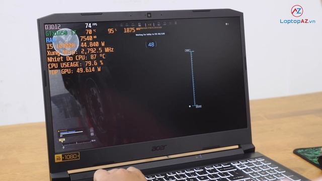 (Game Test) Acer Nitro 5 2020 (Core i5-10300H + GTX 1650Ti) Đánh giá Hiệu năng Chơi Game | LAPTOP A смотреть онлайн