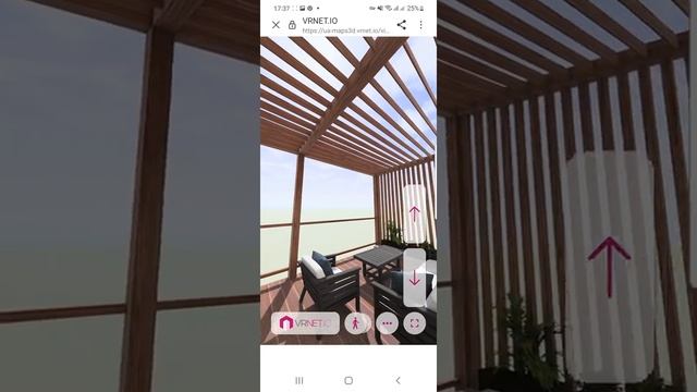 VR визуализация квартиры с террасой 124м2 смотреть онлайн