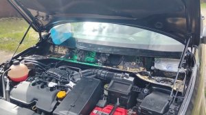 Lada Vesta, замена трапеции стеклоочистителей