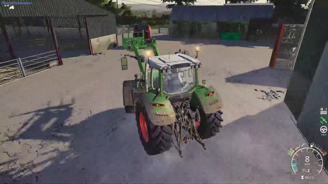 NEW Harvester. Harvesting Oat & Baling Straw . Plowing | Greenwich Valley #03 | FS19 4K TimeLapse смотреть онлайн