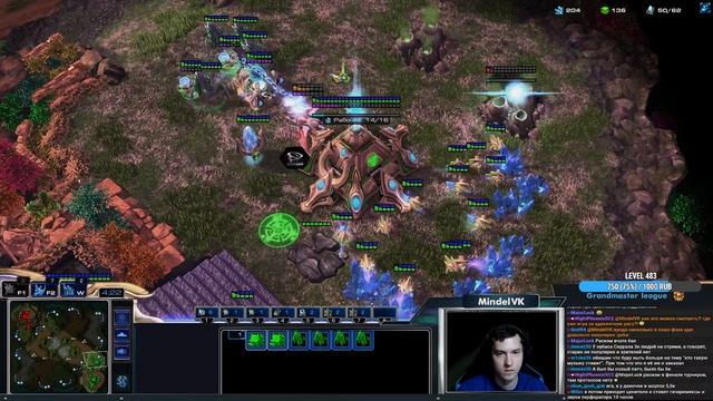 SC2:LADDER! | Стрим от MindelVK по StarCraft 2 LotV смотреть онлайн