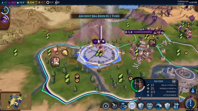 Byzantine Time 1 :Civilization VI смотреть онлайн